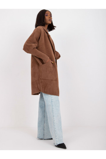 Brūns sieviešu alpakas... 2