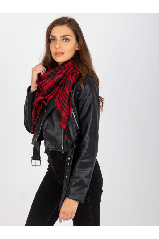 Burgundijas un melnas arafatkas...