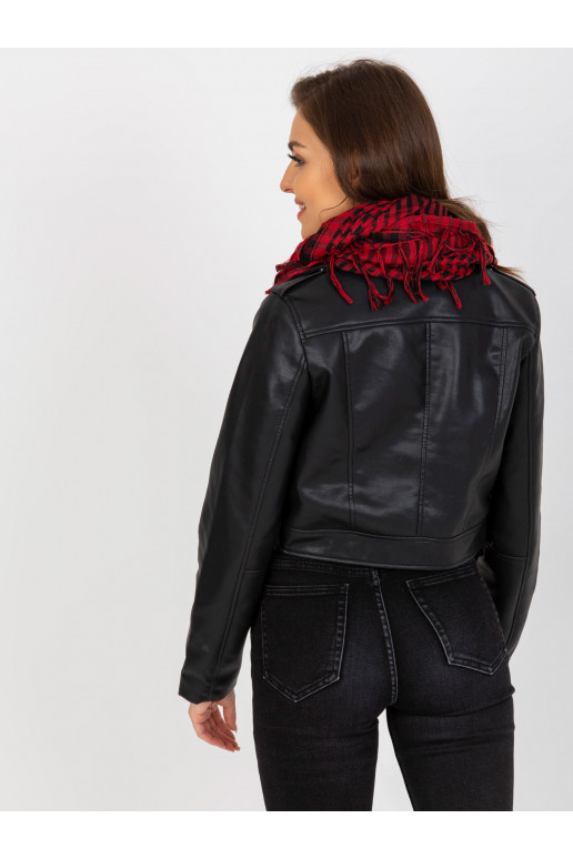 Burgundijas un melnas arafatkas...